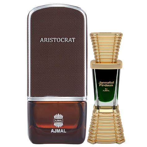 Ajmal Aristocrat EDP Citrus Woody Perfume 75ml for Men and Jannatul ...