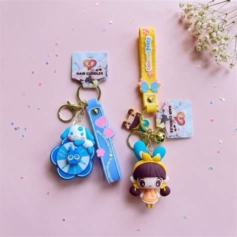 Heartmates 💕 Girl & Boy Keychains - Hair Cuddles – Hair Cuddles