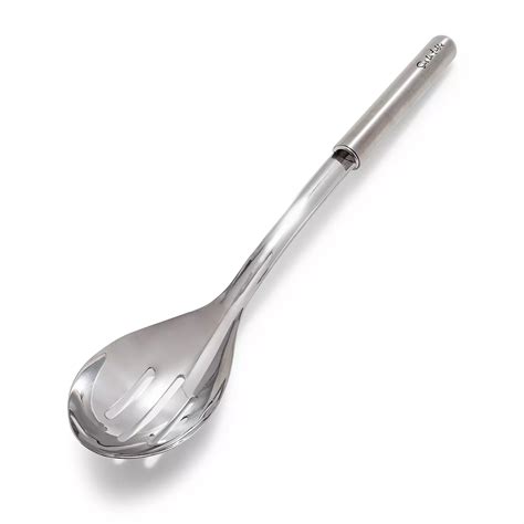 Large Stainless Steel Slotted Spoon at James Silvers blog