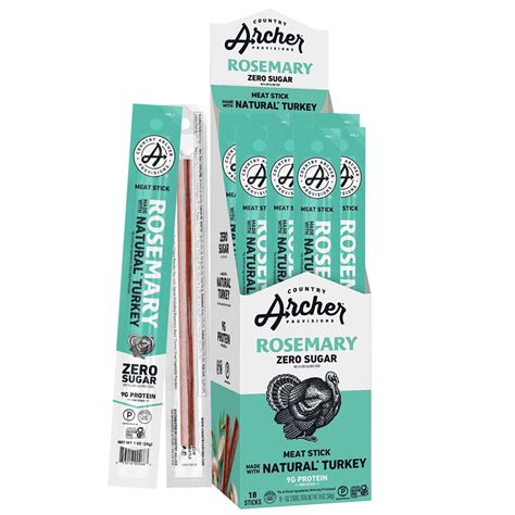 Rosemary Turkey Sticks by Country Archer, 100% Natural, Gluten Free, H