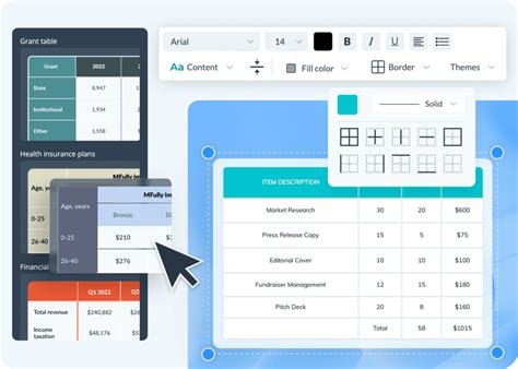 Image result for Create Your Own Table