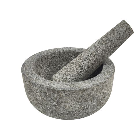 Mortar with pestle marble 14 x 7 cm | Online Shop Gonser - Sicher ...