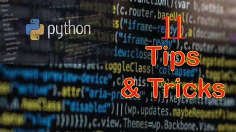 Python Tips 的图像结果