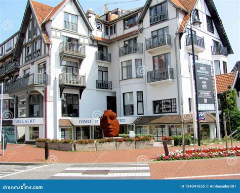 Seaside Resort Knokke-Heist in Belgian Province of West Flanders it is Located Along North Sea ...