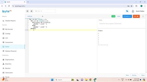 Image result for 50 Pattern in Python Amul's Academy