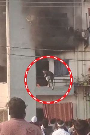 Lucknow Fire: 3 Floors Gutted; People Jump to Save Lives | Houses Evacuated