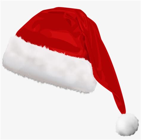 Santa Hat Clipart Transparent Background - Santa Hat Transparent ...