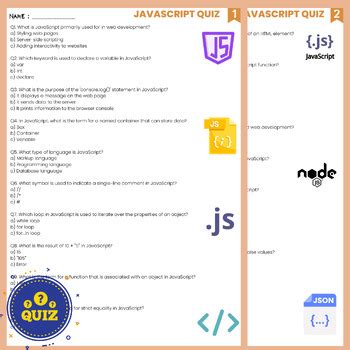 JavaScript Assessment 的图像结果