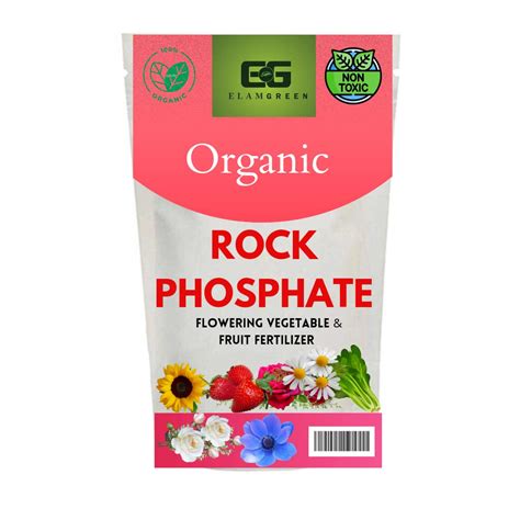 Elamgreen Rock Phosphate Fertilizer Crushed Powder for Fruiting and ...
