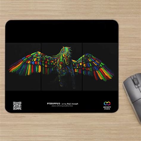 PTERIPPUS Art Mouse Pad – Infinity