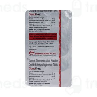 Synoflex Tablet 10 - Uses, Side Effects, Dosage, Price | Truemeds