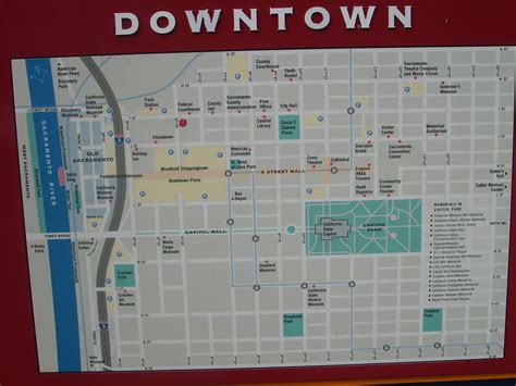 Map Of Downtown Sacramento