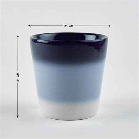Buy Splendid Santorini Ceramic Ombre Planter from Home Centre at just ...