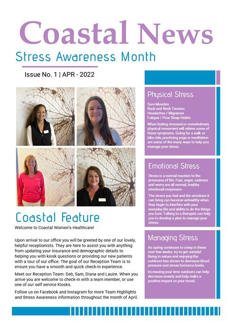 Newsletters | Coastal Womens Healthcare