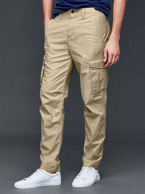 Skinny Fit Khaki Cargo Pants Mens at Margaret Rice blog