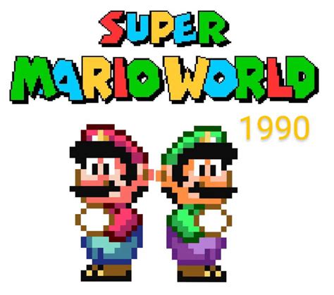 Super Mario World 1990 的图像结果