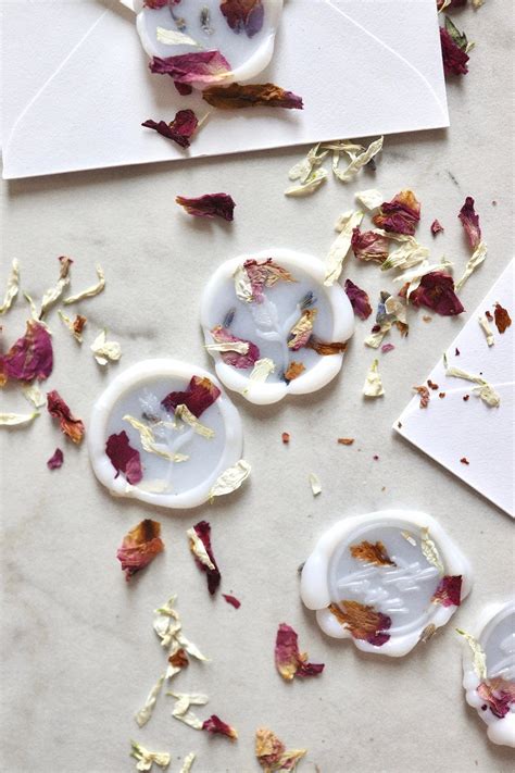 Petal Wax Seals — Flowerly Framed