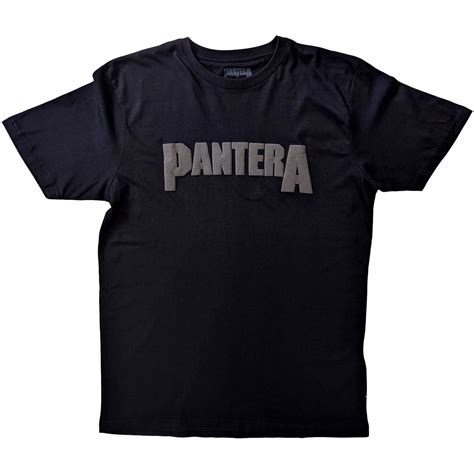 Pantera 'Logo' (Black) Hi-Build T-Shirt | Eyesore Merch