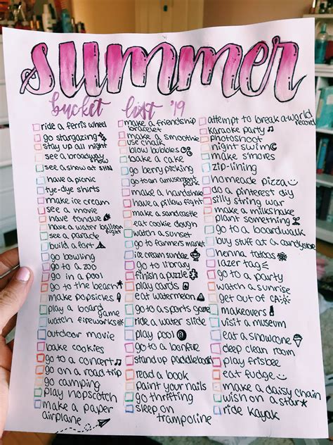 summer bucket list pinterest: @katieleighshell | Summer bucket, Summer ...