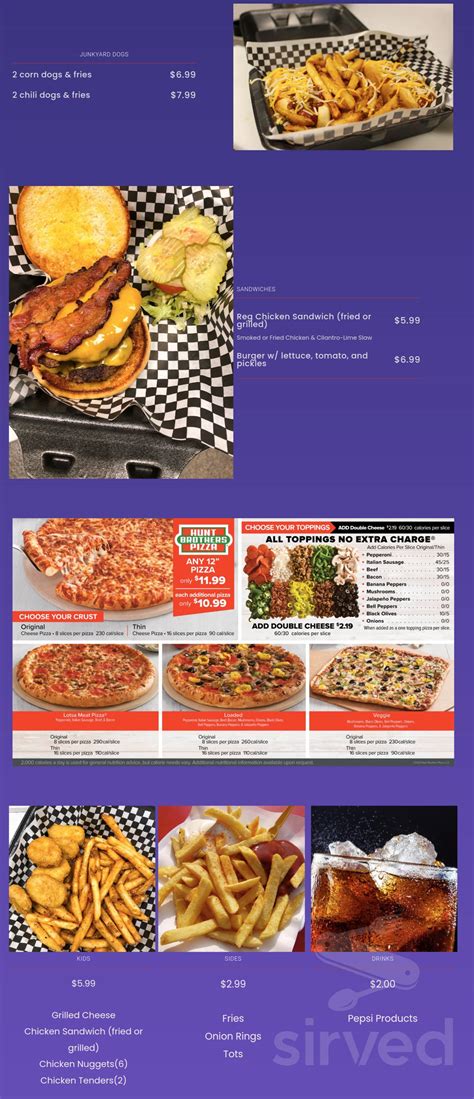 Local Joes at The Alley menu in Gadsden, Alabama, USA