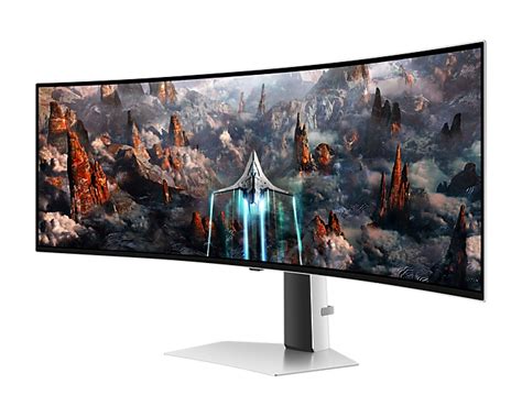 Samsung 49 inch (1.24 m) OLED G9 Gaming Monitor with 0.03ms GTG respon ...