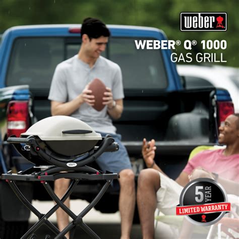 Weber Q 1000 Gas Grill LP Titanium - Saskatoon Barbecues & More