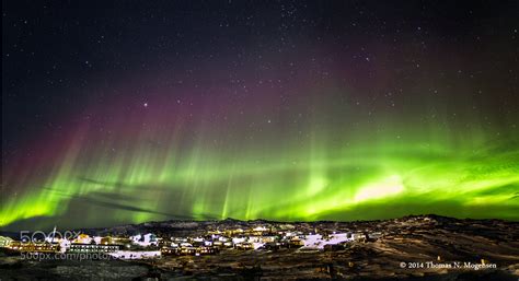 Aurora Borealis at Ilulissat, North Greenland by Thomas N. Mogensen / 500px