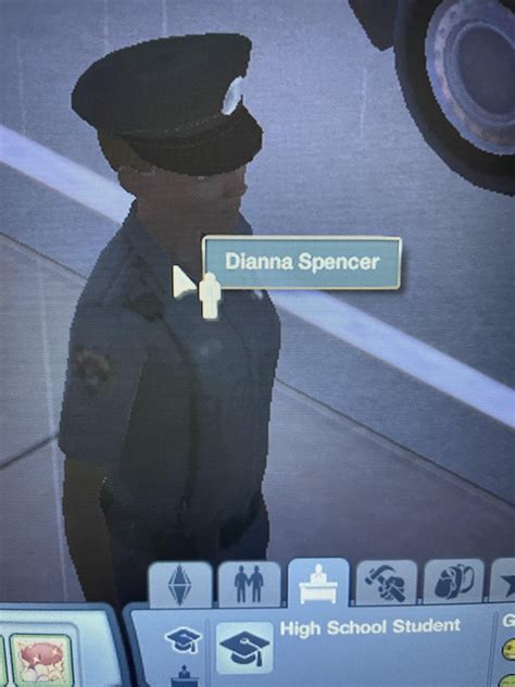 The late Princess of Wales came to arrest my troublesome teen. : r/Sims3