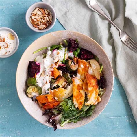 Roast Vegetable Salad with Halloumi | Roasted Vegetable Salad