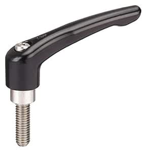 Kipp KHF-730 Threaded-Stud Zinc Adjustable Handle 80mm Long, M10 x 1.50 ...
