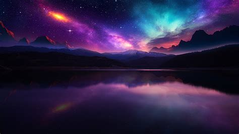 Neon Sky Light HD Natural Landscape Wallpaper, HD Artist 4K Wallpapers, Images and Background ...