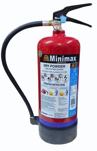 Clean Agent Based Fire Extinguisher - Minimax MMO ABC 4 Kg IS:15683 ...