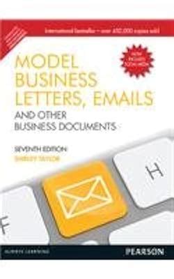 MODEL BUSINESS LETTERS, EMAILS AND OTHER BUSINESS DOCUMENTS, 7TH EDN ...