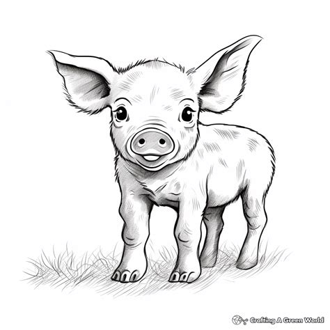 Piglet Printable Coloring Pages