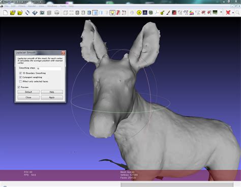 Image result for MeshLab Smoothing