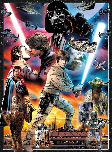 Star Wars Puzzles 1000 Pieces of Awesome Jigsaw Puzzle Fun!