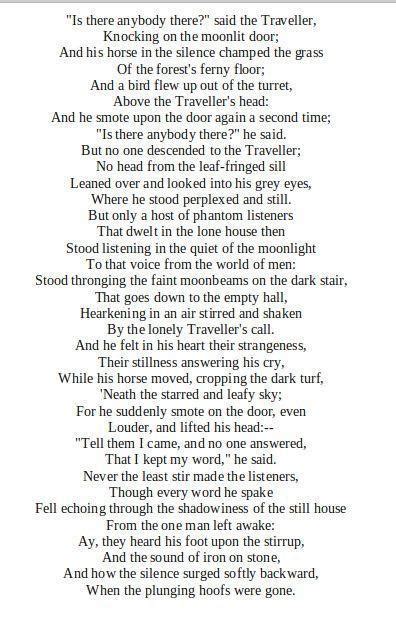 Read the poem and answer the questions given at the end in 2-3 lines ...