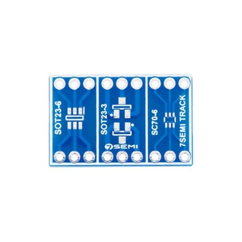 Buy SOT23-6 SOT23-3 SC70-6 Breakout Adapter PCB Online In India at ...