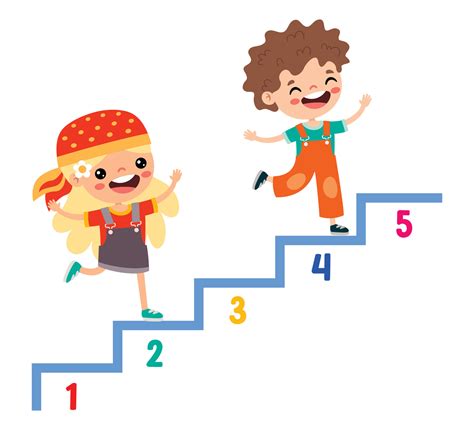 Kid Walking Up Stairs