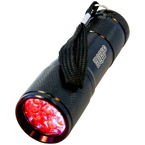 HQRP 9 LEDs Red Light Flashlight for Night Astronomy Viewings or "Star ...