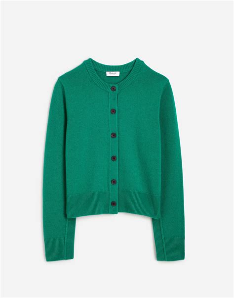 Cashmere Button-Front Cardigan Sweater | Madewell