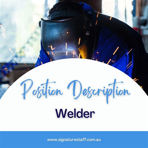 Welder Job Description - HR Services Online Signature Staff