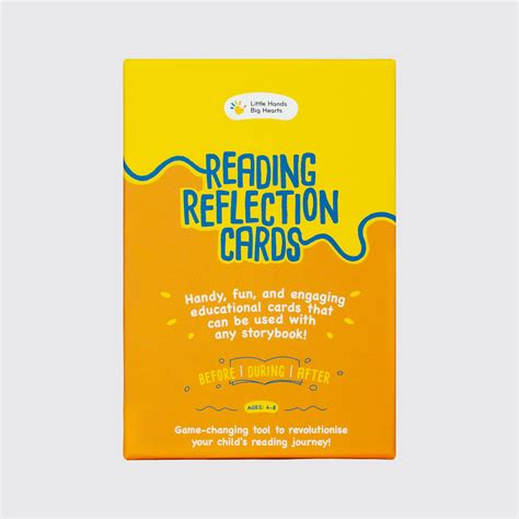 Reading Reflection Cards for Ages 4-8 – littlehandsbighearts
