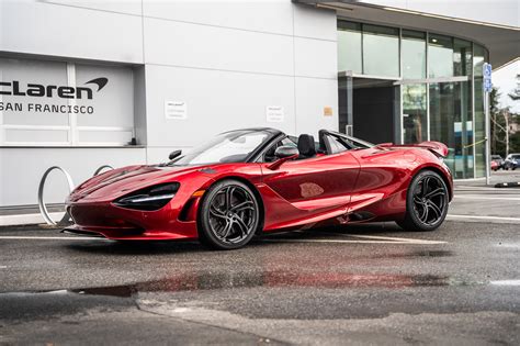 Volcano Red - McLaren 750S Spider - carpaints.co