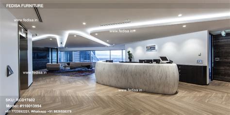 Curved Reception Desk Backlit Reception Desk Tufted Reception Desk ...