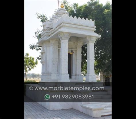Big Outdoor Marble Temple Makers And Supplier in Jaipur, India - Marble ...