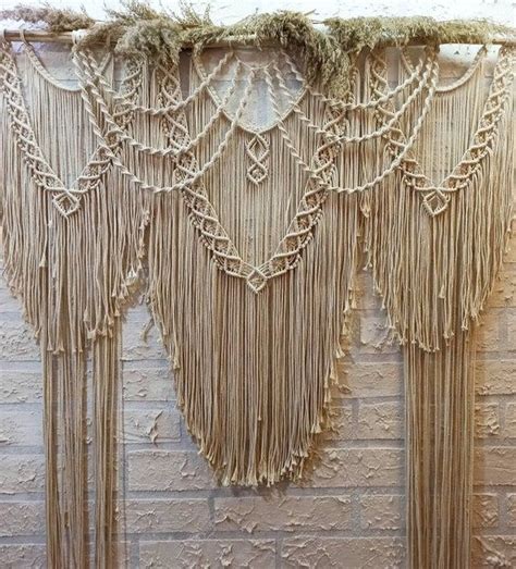 Image result for Macrame Wedding Backdrop Tutorial