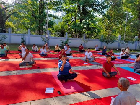International Yoga Day 2022 celebrated at IOL Headquarters and it's ...