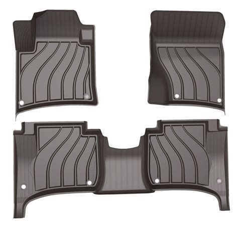 3W Porsche Macan Floor Mats(2014-2023) - Full Set Heavy Duty Car Floor ...