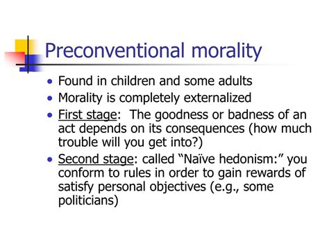 Preconventional Morality Picture 的图像结果
